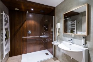 salle de bain - le logis de brionne -gîte en normandie